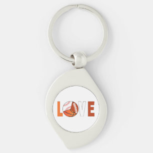 Tennis Basketball Baseball Football Lover Key Ring