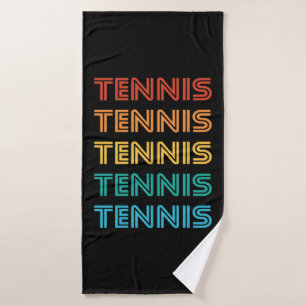Tennis bath towel