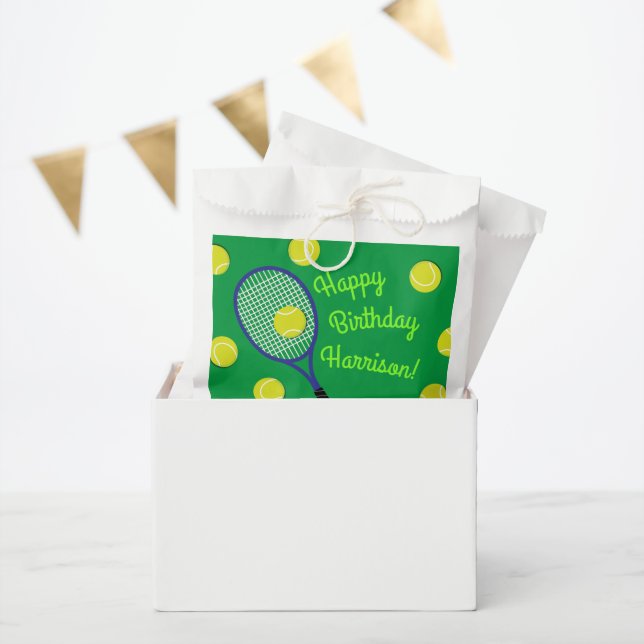 Tennis Birthday Party Favour Bag (Party)