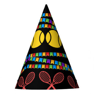 Tennis Birthday, Tennis Girl Player Party Hat