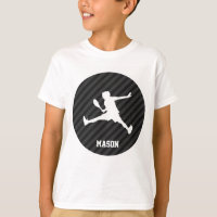 Tennis; Black & Dark Grey Stripes