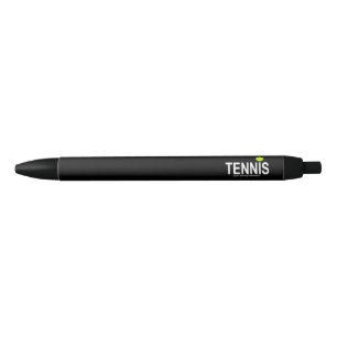 Tennis Black Ink Pen
