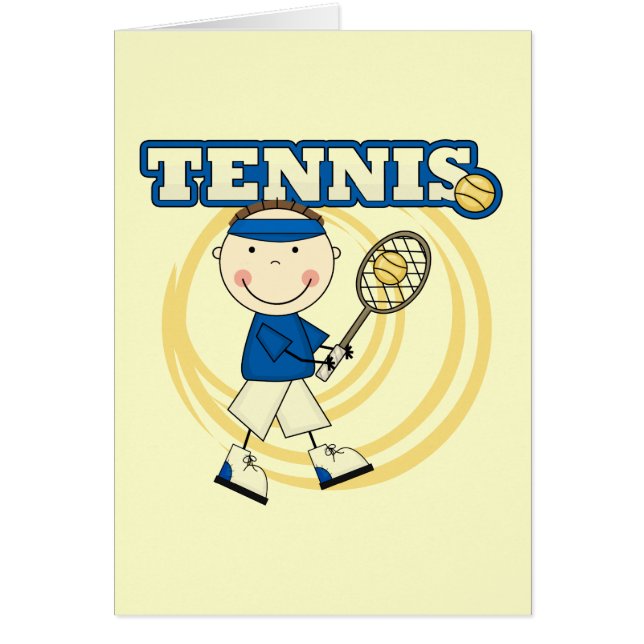 TENNIS - Brunette Boy Tshirts and Gifts (Front)
