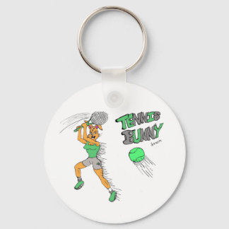 Tennis Bunny Key Ring