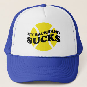 Tennis caps for men, women and - funny slogan