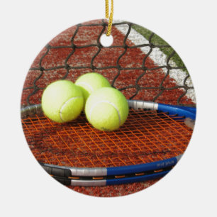 Tennis Ceramic Tree Decoration