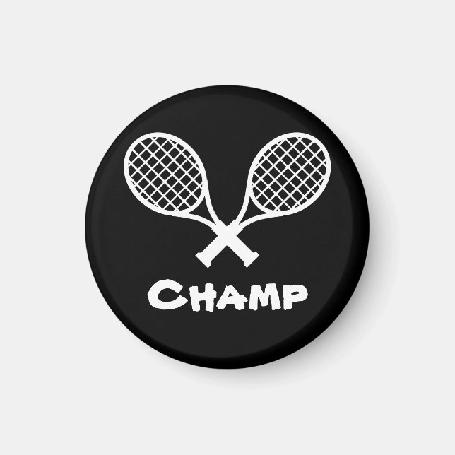 Tennis Champ Magnet (Front)