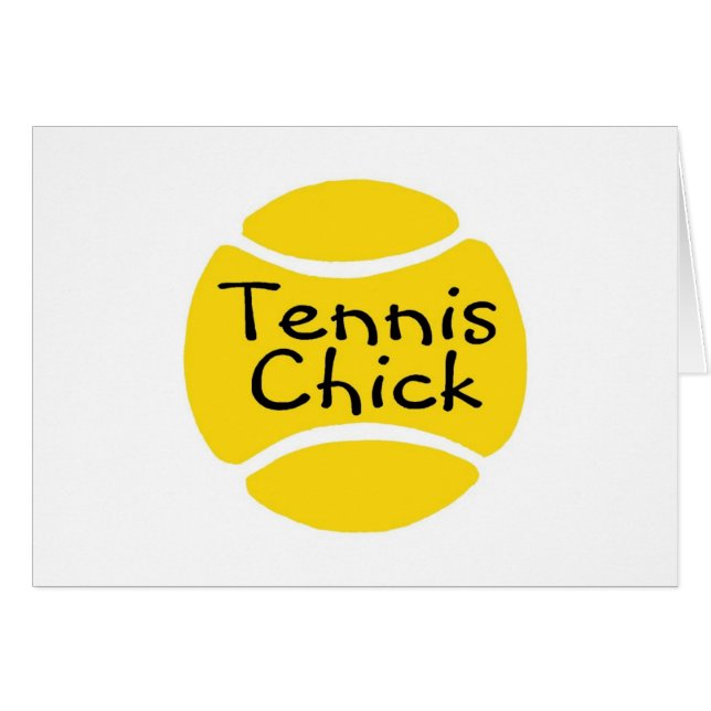 Tennis Chick (Front Horizontal)