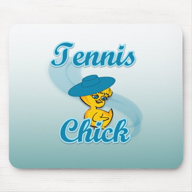 Tennis  Chick #3 Mouse Pad (Front)