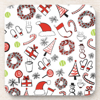 Tennis Christmas Coaster