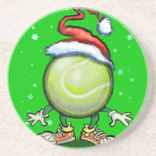 Tennis Christmas Coaster