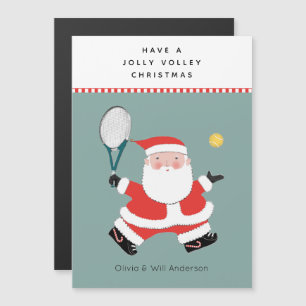 Tennis Christmas Holiday Cards