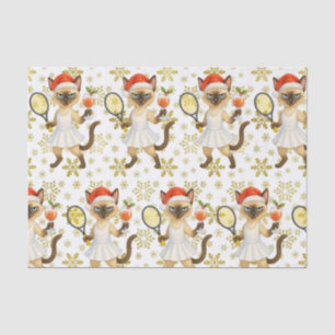 Tennis Christmas Mug Cat Lovers  Tissue Paper