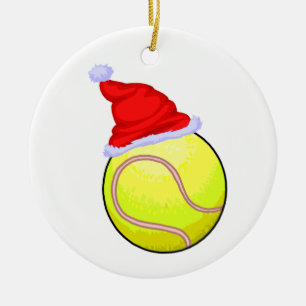 Tennis Christmas Ornament
