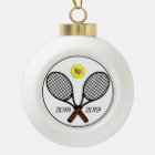 Tennis Christmas Ornament