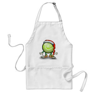 Tennis Chrsitmas Standard Apron