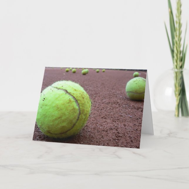 Tennis Clay Court Card (Front)