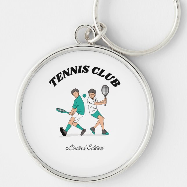 Tennis Club Key Ring (Front)