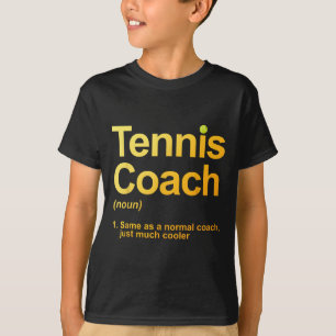 Tennis Coach Design For Men Women Tennis Lover Ten T-Shirt