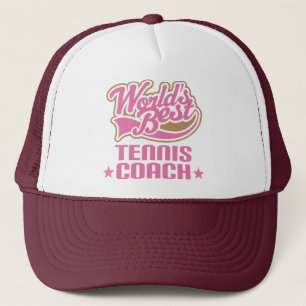Tennis Coach Gift Trucker Hat