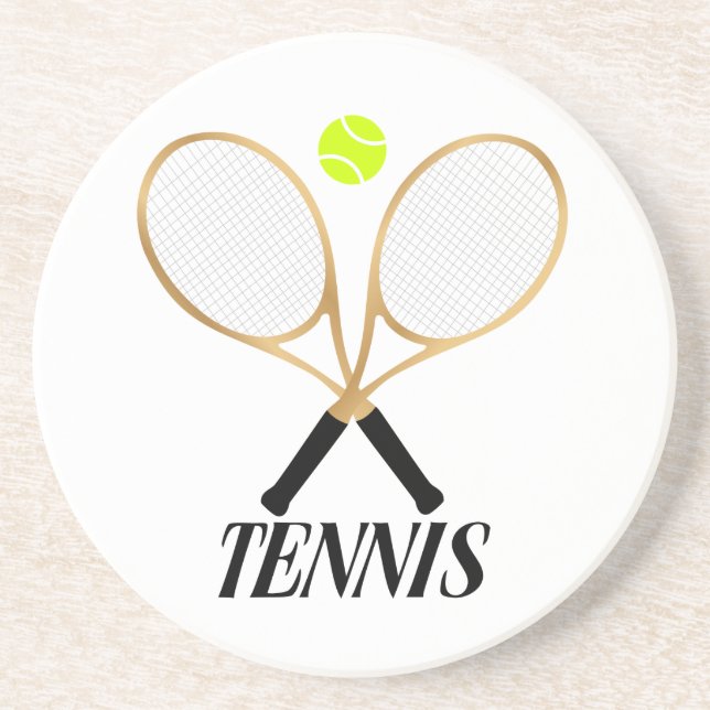 Tennis Coaster (Front)
