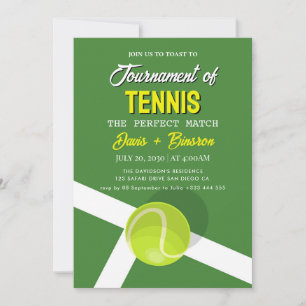 Tennis Country Club Invitation