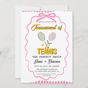 Tennis Country Club Invitation