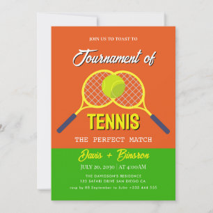 Tennis Country Club Invitation