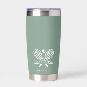 Tennis Country Club Name Team Players Swag Insulated Tumbler