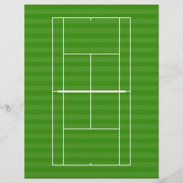 TENNIS COURT LINE MARKING Flyer (Front)