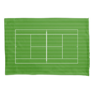 TENNIS COURT LINE MARKING PILLOWCASE