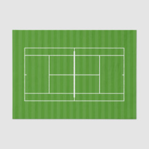 TENNIS COURT LINE MARKING Tissue Paper