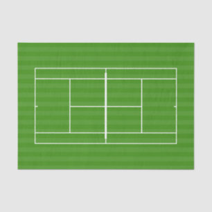 TENNIS COURT LINE MARKING Tissue Paper