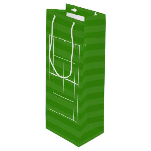 TENNIS COURT LINE MARKING Wine Gift Bag