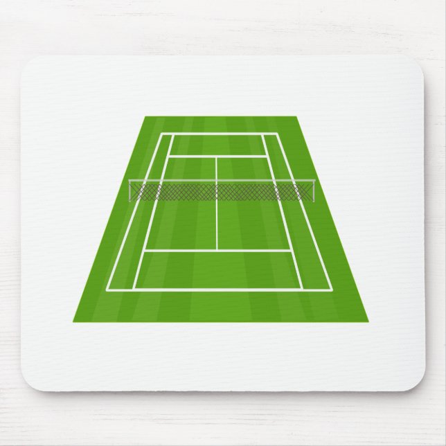 Tennis court mouse pad (Front)