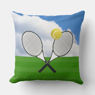 Tennis court & TENNIS RACKETS Cushion