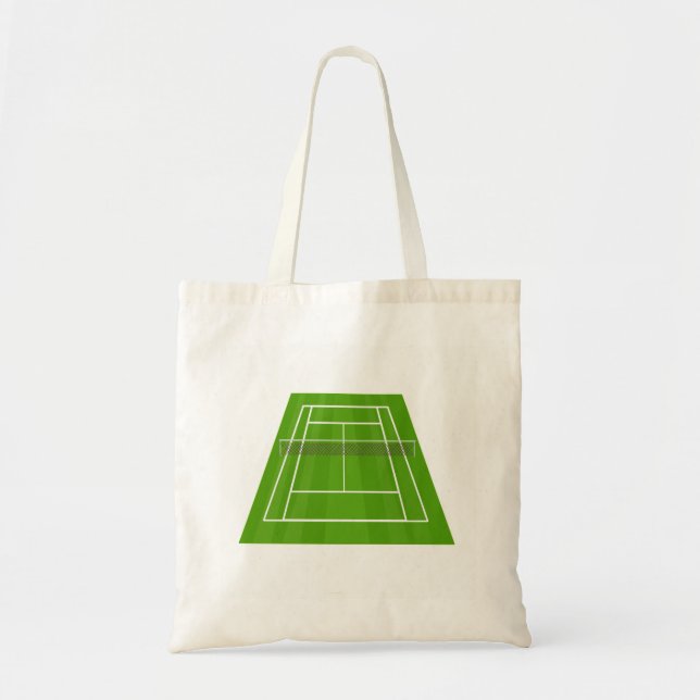 Tennis court tote bag (Front)