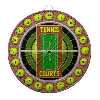Tennis Courts 20 Shots Dartboard
