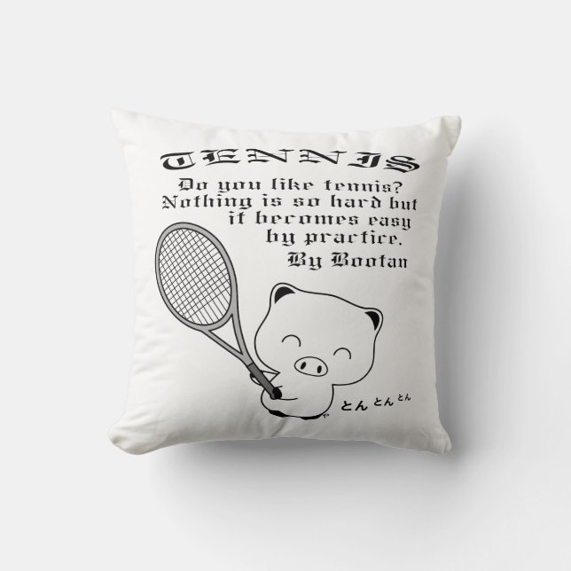 Tennis Cushion (Front)