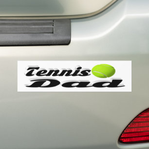 Tennis Dad Bumper Sticker