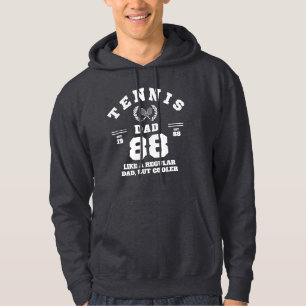 Tennis Dad Funny Sports Established 1988 Hoodie