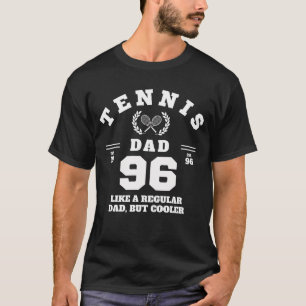 Tennis Dad Funny Sports Established 1996 T-Shirt