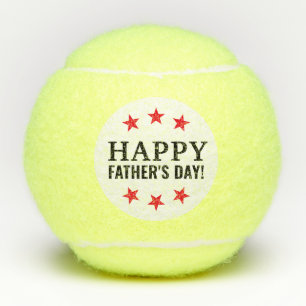 Tennis Dad Happy Father's Day Balls