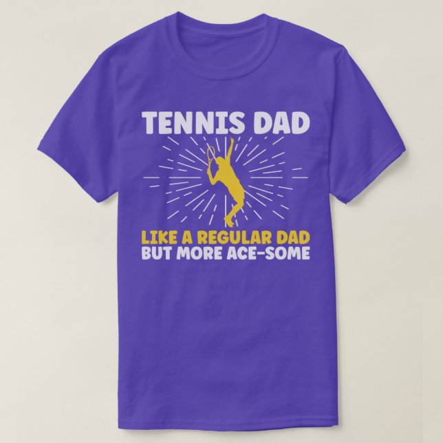 Tennis Dad T-Shirt (Design Front)