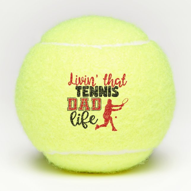 Tennis Dad Tennis Balls (Front)