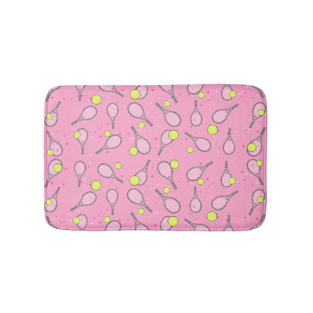 Tennis Design Bath Mat (Front)