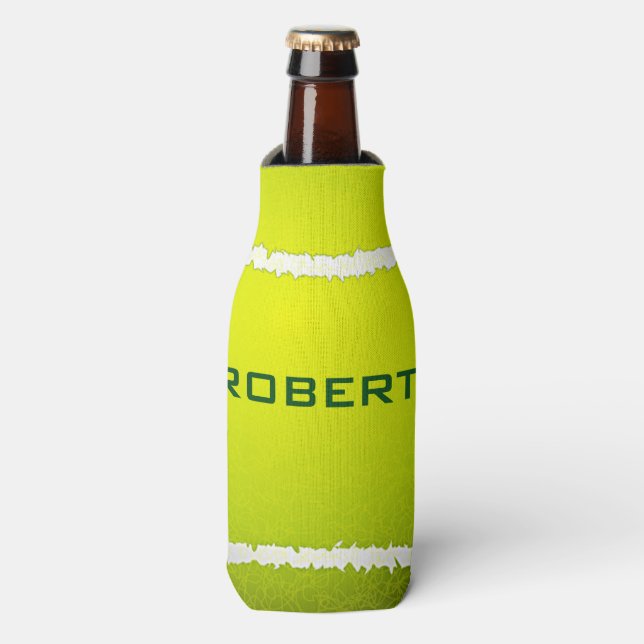 Tennis Design Can Cooler (Bottle Front)