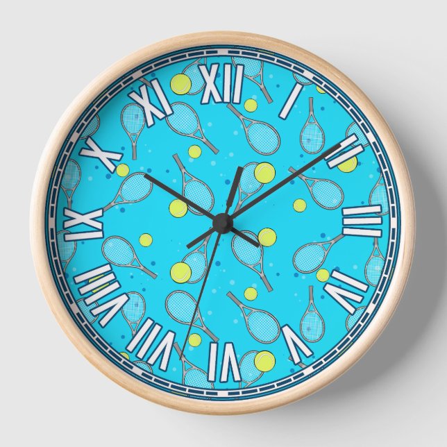 Tennis Design Clock (Front)