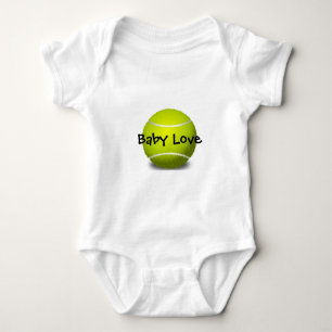 Tennis Design Customisable Baby Clothing Baby Bodysuit