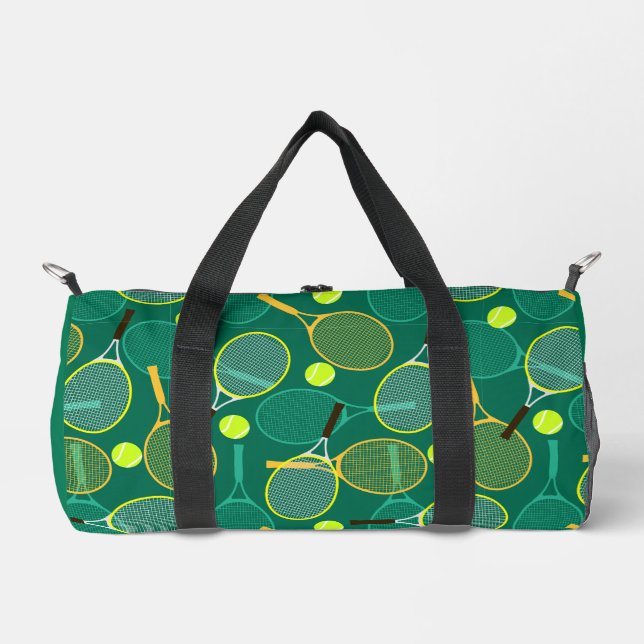 Tennis Design Duffel Bag (Front)